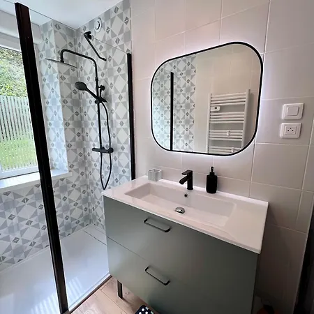 2 à 8 Personnes Style Avec Garage Privé Et Jardin Appartamento La Bresse