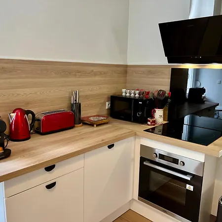 2 A 8 Personnes Style Avec Garage Prive Et Jardin Appartement