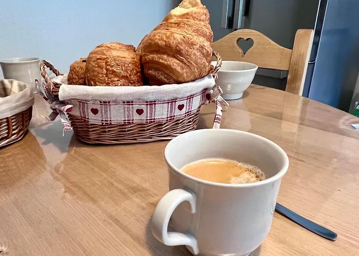 Apartmán 2 A 8 Personnes Style Avec Garage Prive Et Jardin La Bresse