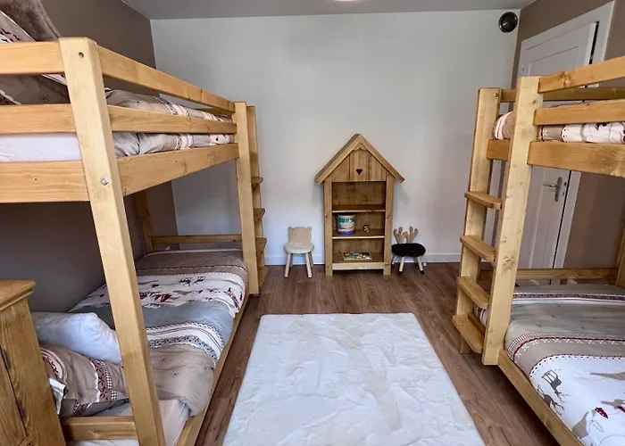 2 A 8 Personnes Style Avec Garage Prive Et Jardin * La Bresse